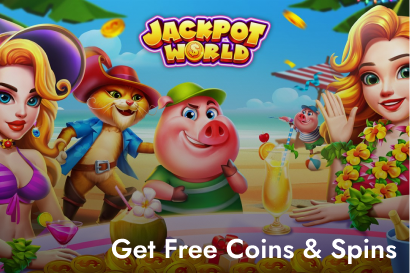Jackpot World Free Coins & Spins Jackpot World Free Coins & Spins